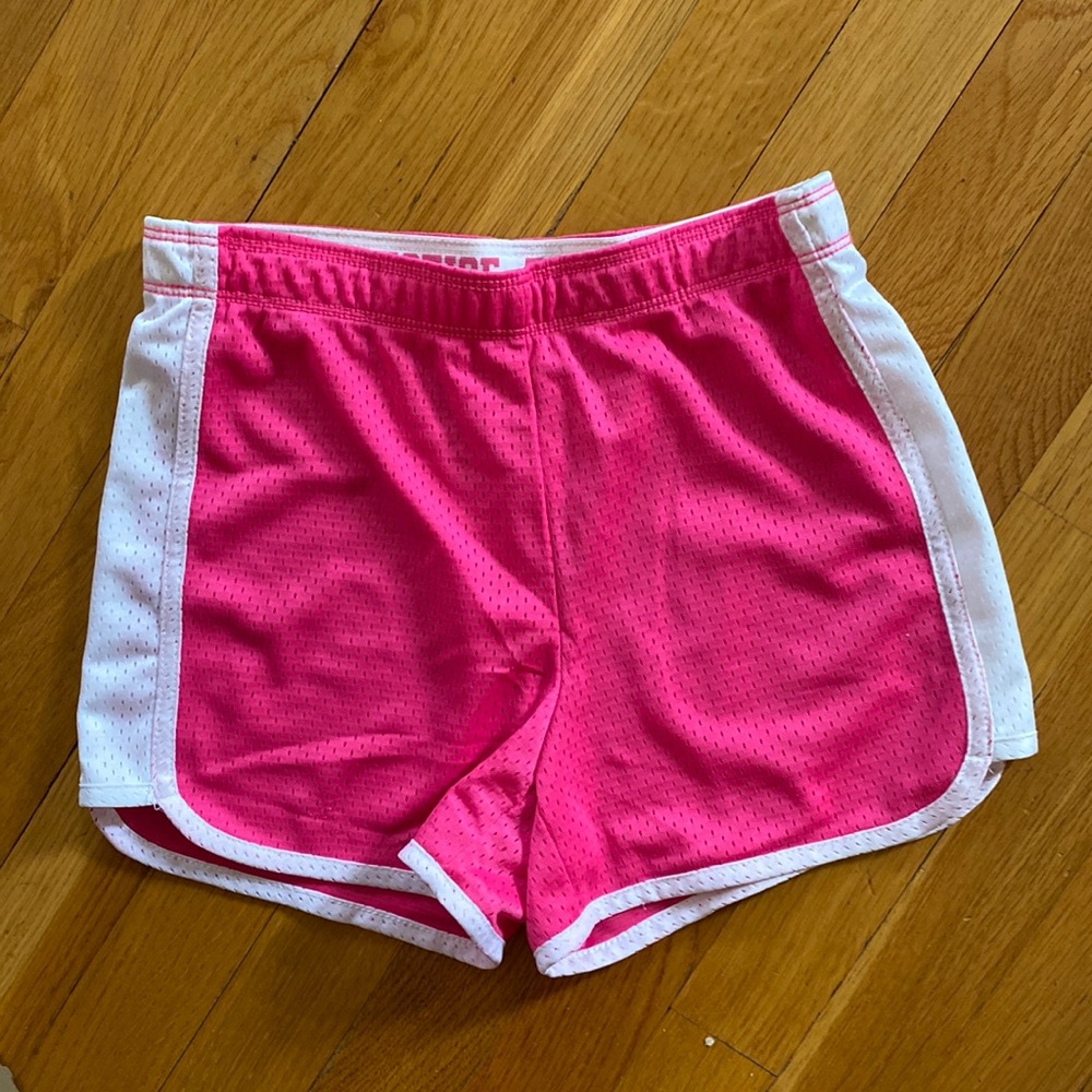 Justice girls athletic shorts sz 10